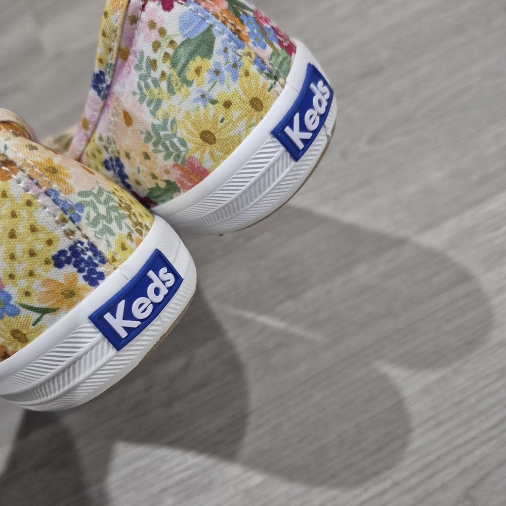 Keds X Rifle Paper Co. Floral Canvas Women's Sneakers - Picture 4 of 6